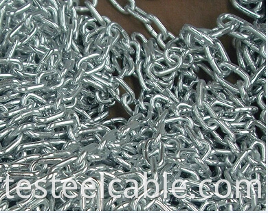Welded Hot Dip Galvanized And Electro Galvanized Twisted Link Chain1